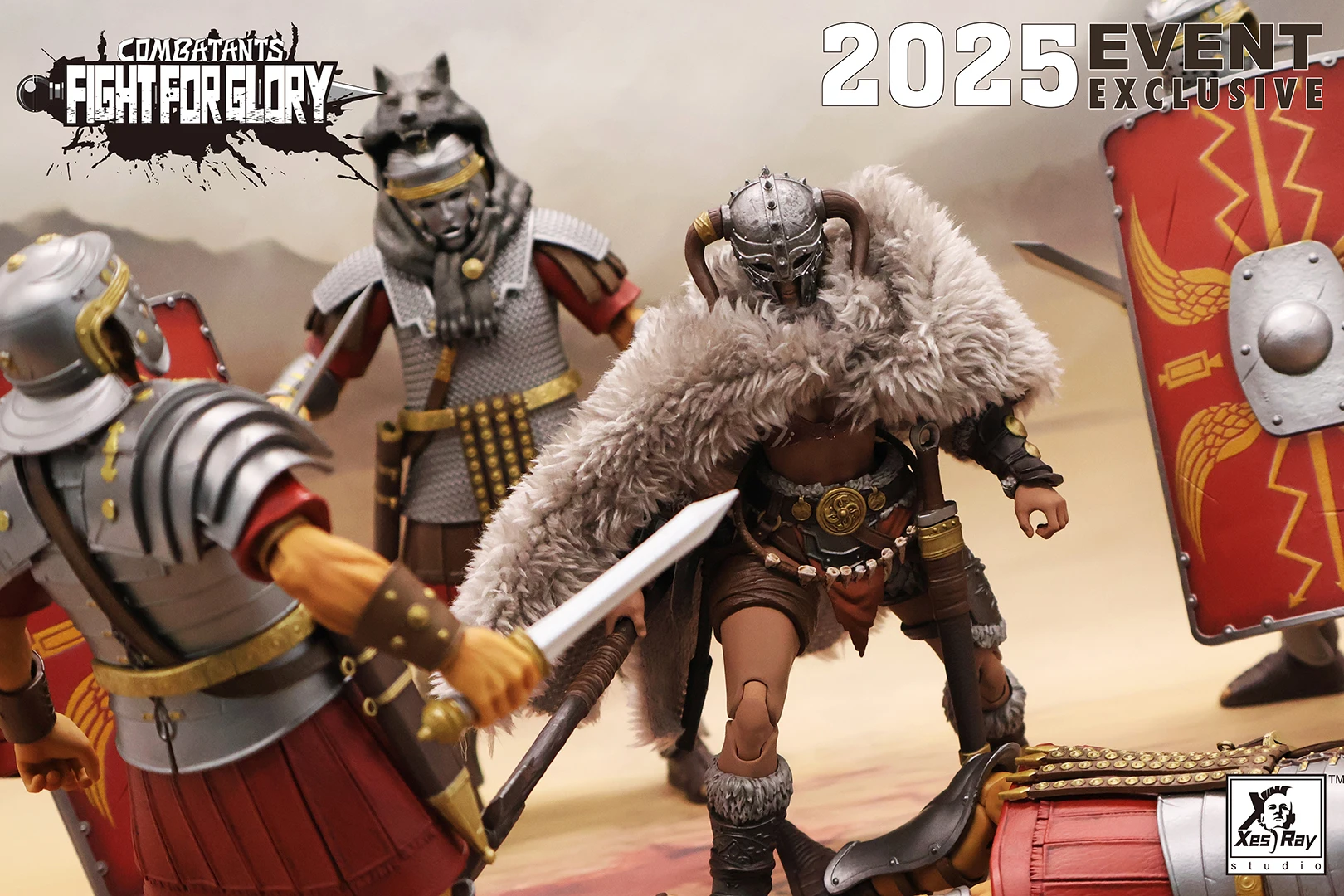 1/12 XesRay Fight For Glory figura de acción de combate 2025