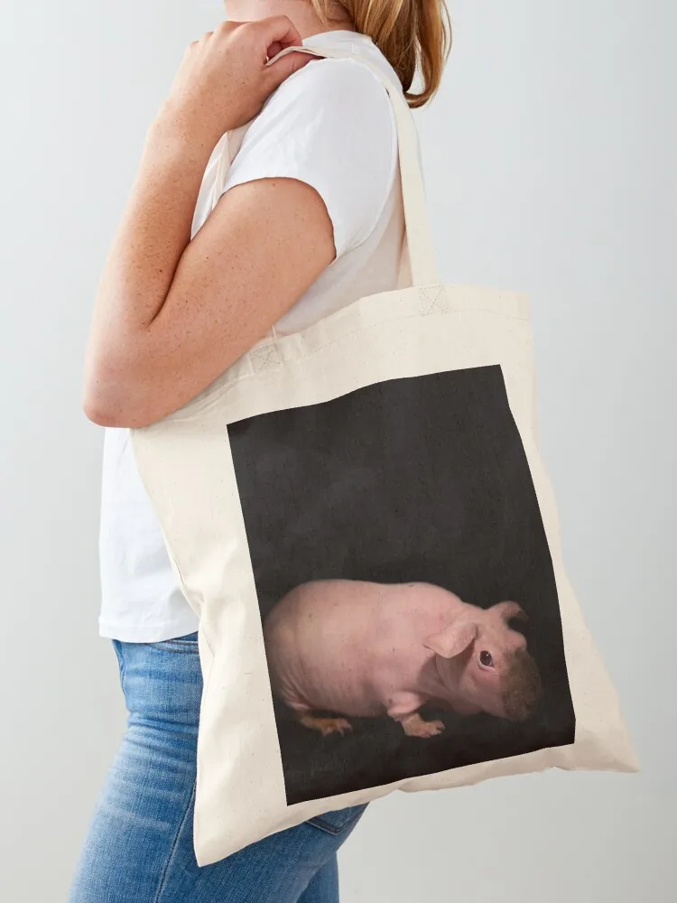 Skinny Pig - A Hairless guinea pig Tote Bag Eco bag custom canvas bag Canvas stote
