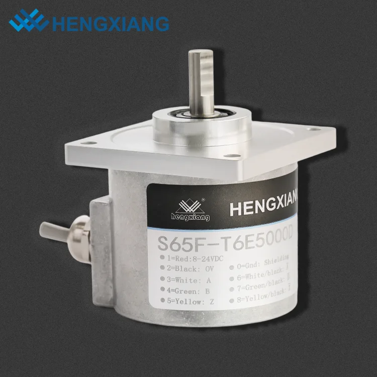 

-S65F 8MM Solid Shaft Incremental Rotary Encoder 9-23040P/R