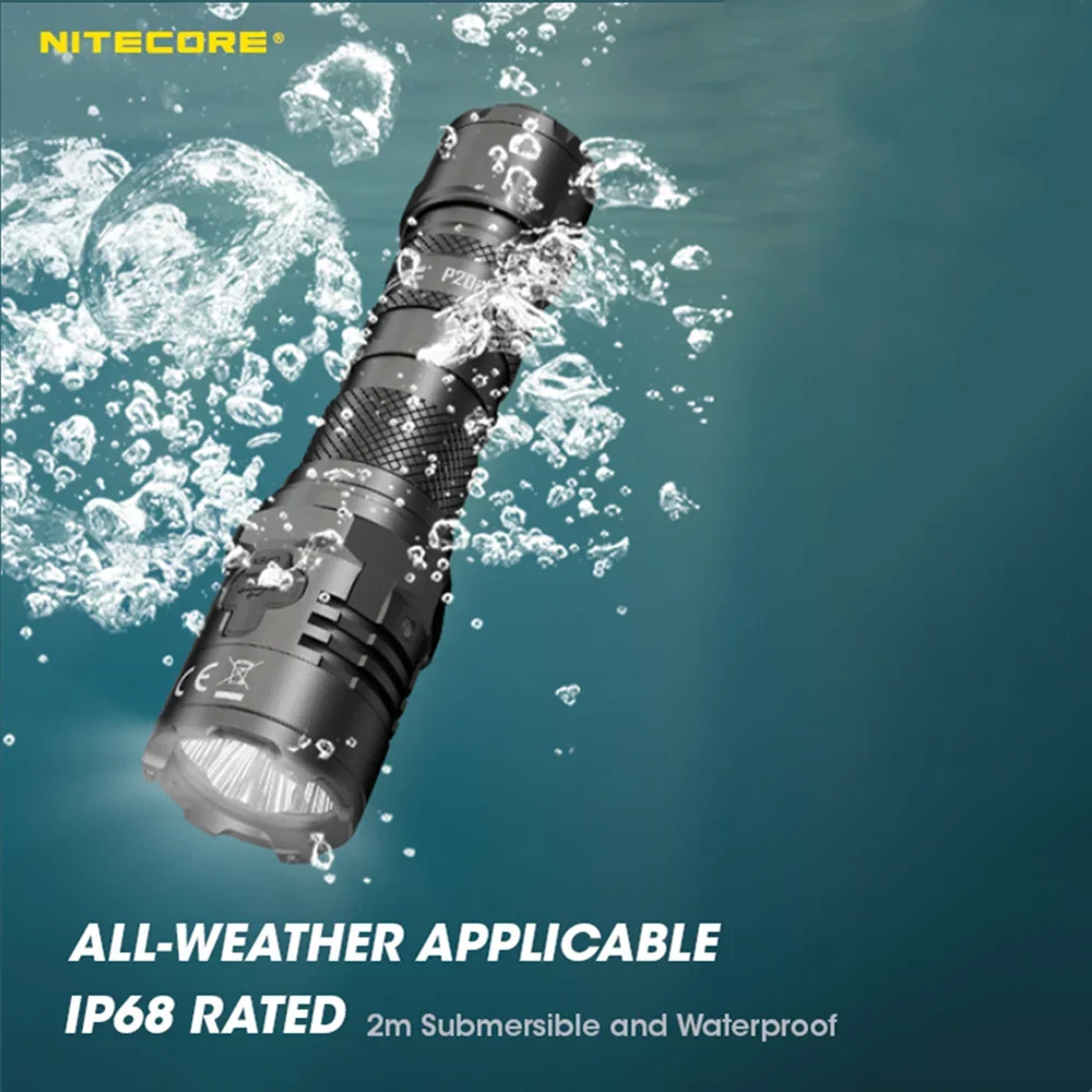 NITECORE P20iX التكتيكية مضيا مشاعل قابلة للشحن السوبر مشرق الصيد الشعلة اليد ضوء دورية فانوس ربح الشعلة