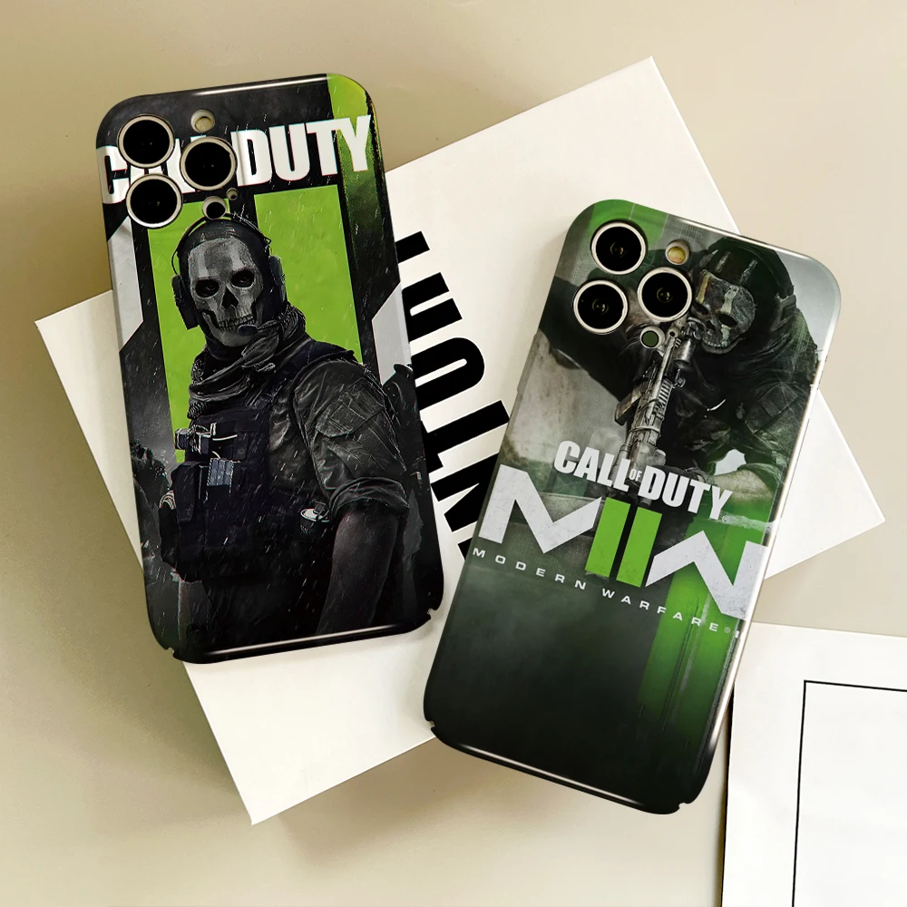 Game C-Call of D-Duty FPS Hot Phone Case For IPhone 16 15 14 13 12 11 Plus Pro Max Mini All-inclusive Tough Personalized Cover