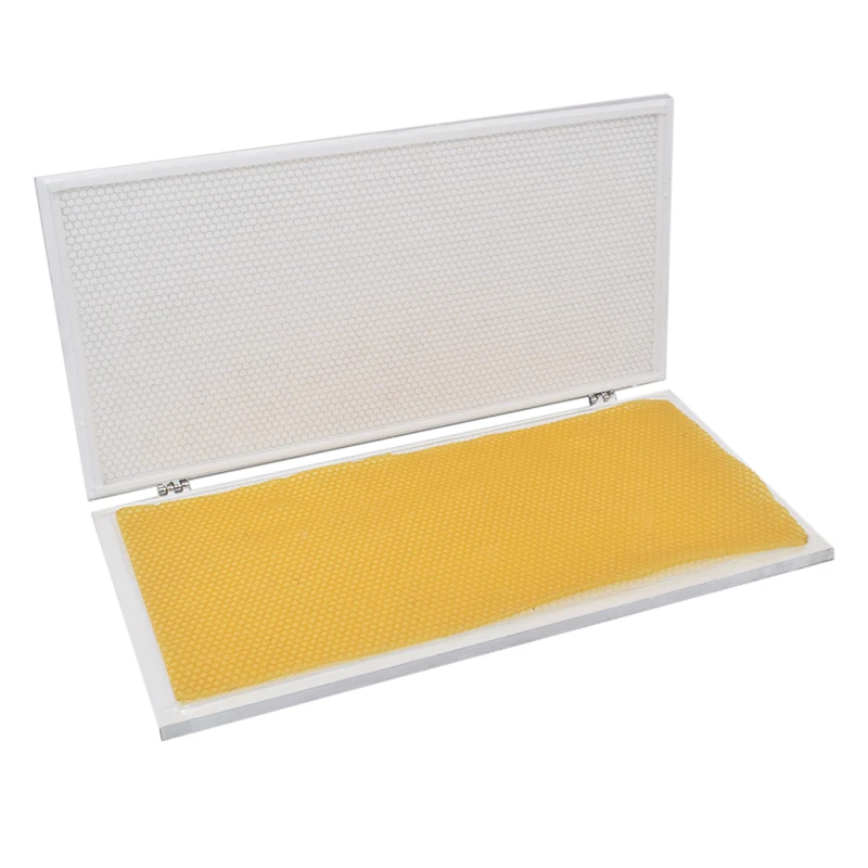 New Model Notebook Beeswax Foundation Machine Press Embosser Making Sheet Mold Beekeeping Cell Size 5.4mm or 4.9mm Optional