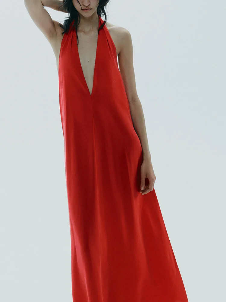 Novo outono feminino dr elely scela com nó ne pendurado saia midi faionable e sli