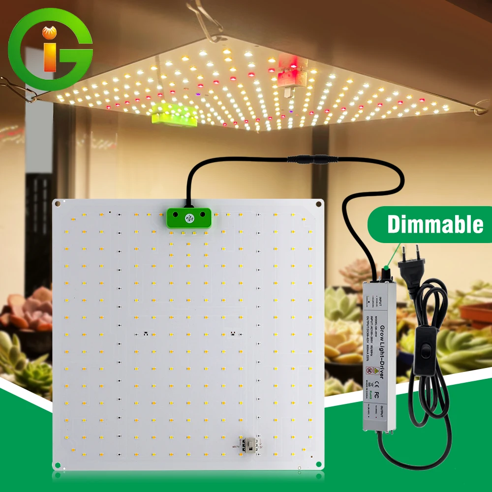 65W LM281B LED Grow Light Sunlike Growing Lamp For Indoor Plant Flower Greenhouse with 660nm 395nm 730nm Full Spectrum .