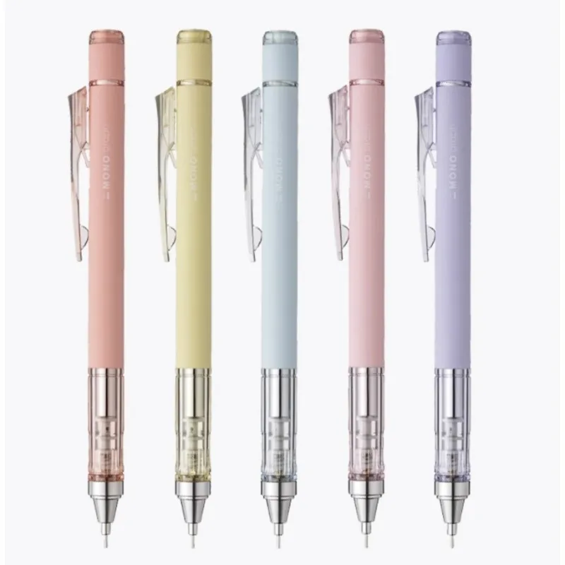 Matita meccanica Tombow Mono Graph da 0,5 mm Giappone Macaron affumicato Cancelleria per studenti limitata Gomma retrattile CuteChoolSupplies