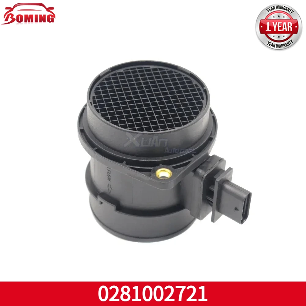 

0281002721 Car MAF MASS AIR FLOW METER SENSOR For Hyundai Grandeur H-1 i30 Santa Fe Sonata Tucson KIA Carens K2900 Magentis