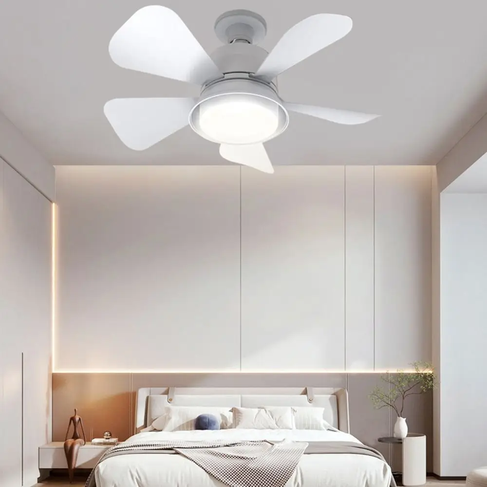 2 in 1 Ceiling Fan Light 3 Gears Dimming Remote Control Electric Wireless Fan Eye Protection Universal