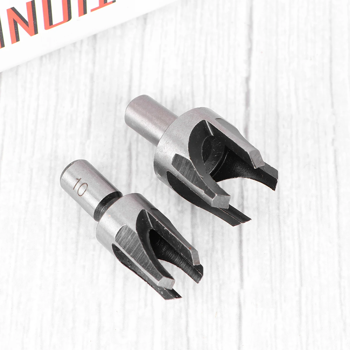 

4 pcs Wood Plug Cutters Straight Tapered Carbon Steel Plug Cutter For Countersink Holes Bench Drill Electric Hand Drill