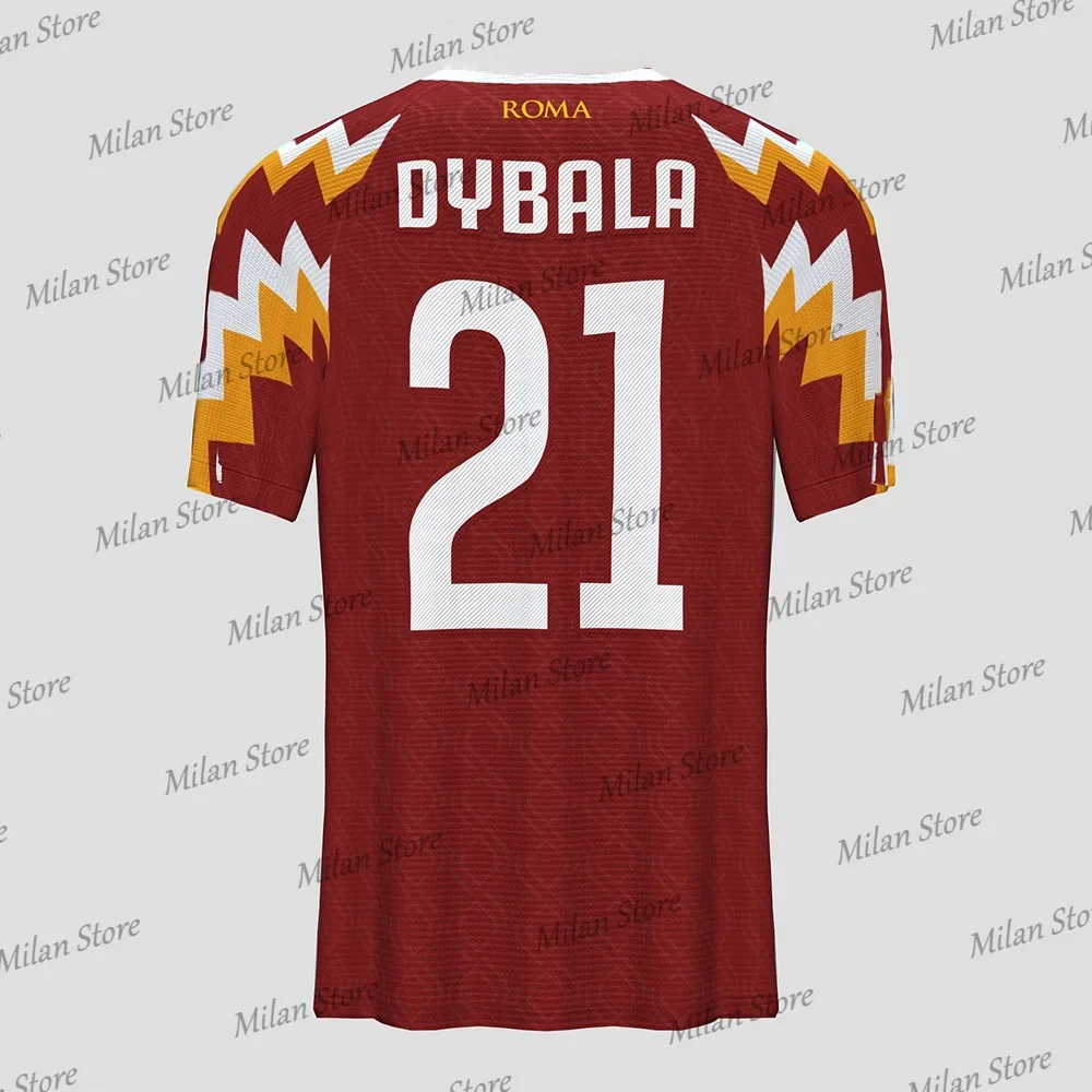 

T-shirt For Men Summer Sport Outdoor Jersey Italy Football Jersey Kits Rome-Dybala 21 Jersey T-shirt Adult KID Jersey Kit