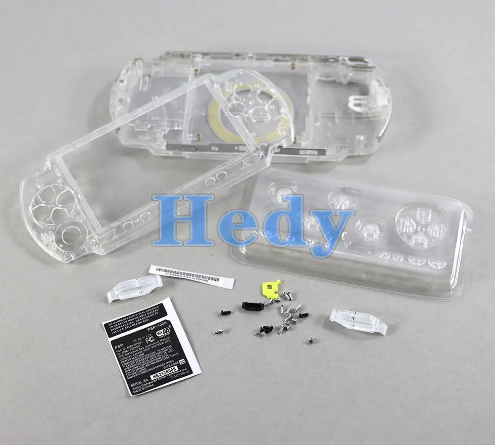 1 مجموعة لسوني PSP1000 PSP 1000 متعدد الألوان كامل الإسكان حالة كاملة شل استبدال مع مجموعة أزرار المصنوعة في الصين