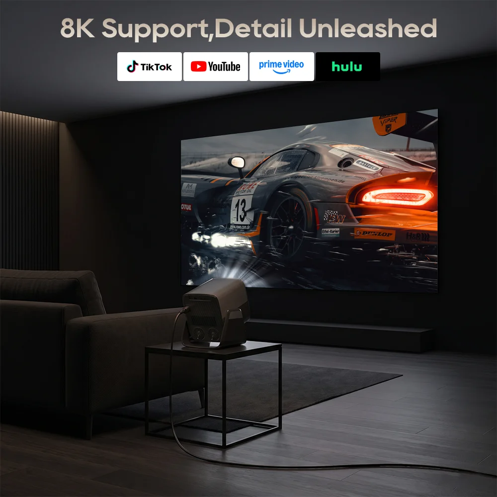โปรเจคเตอร์อัจฉริยะ LYNCAst พร - Home Cinema Gaming บทวิจารณ์และราคา