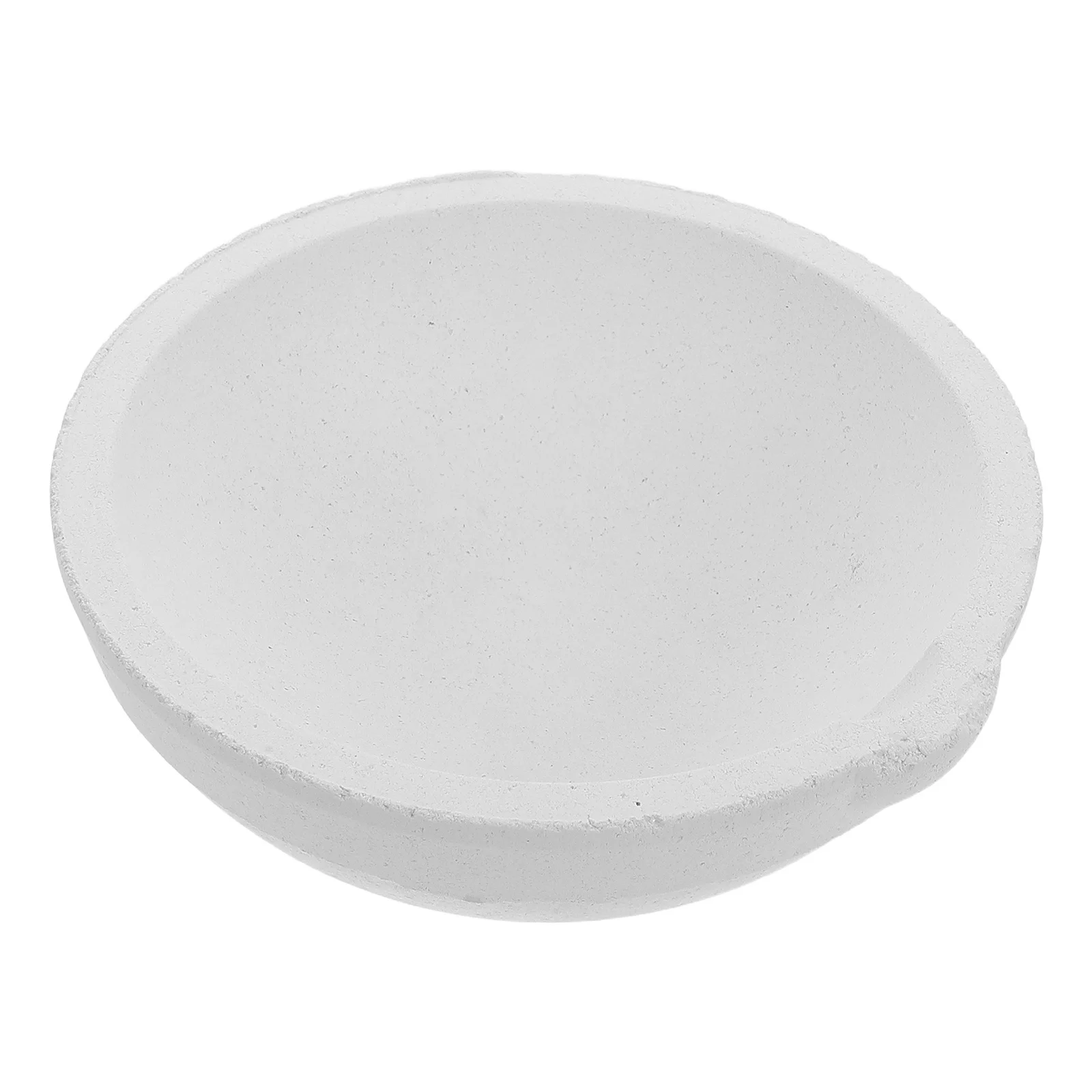 

Small Ceramic Crucible Bowl Dish 1000g High Temperature Melting Crucible for Gold Silver Copper Brass Metal Refining Casting
