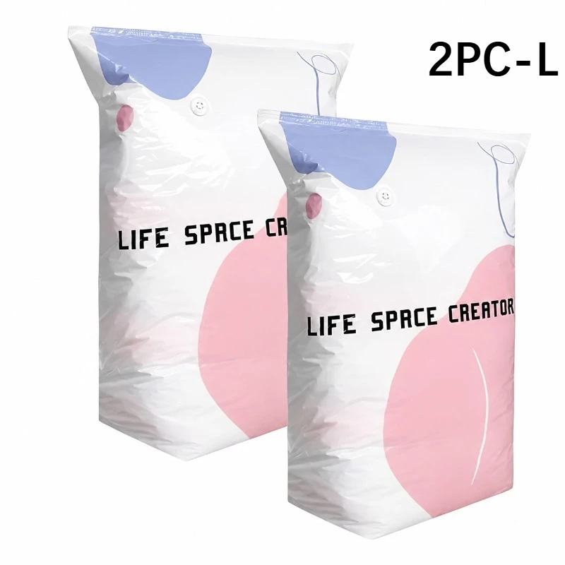 Transparent Vacuum Storage Bags for Clothes