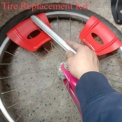 Motorcycle Tire Changer Set Wheel and Tire Repair Tool Rim Protector Universal Tire Changing for ATV Four-wheel Motorcycles