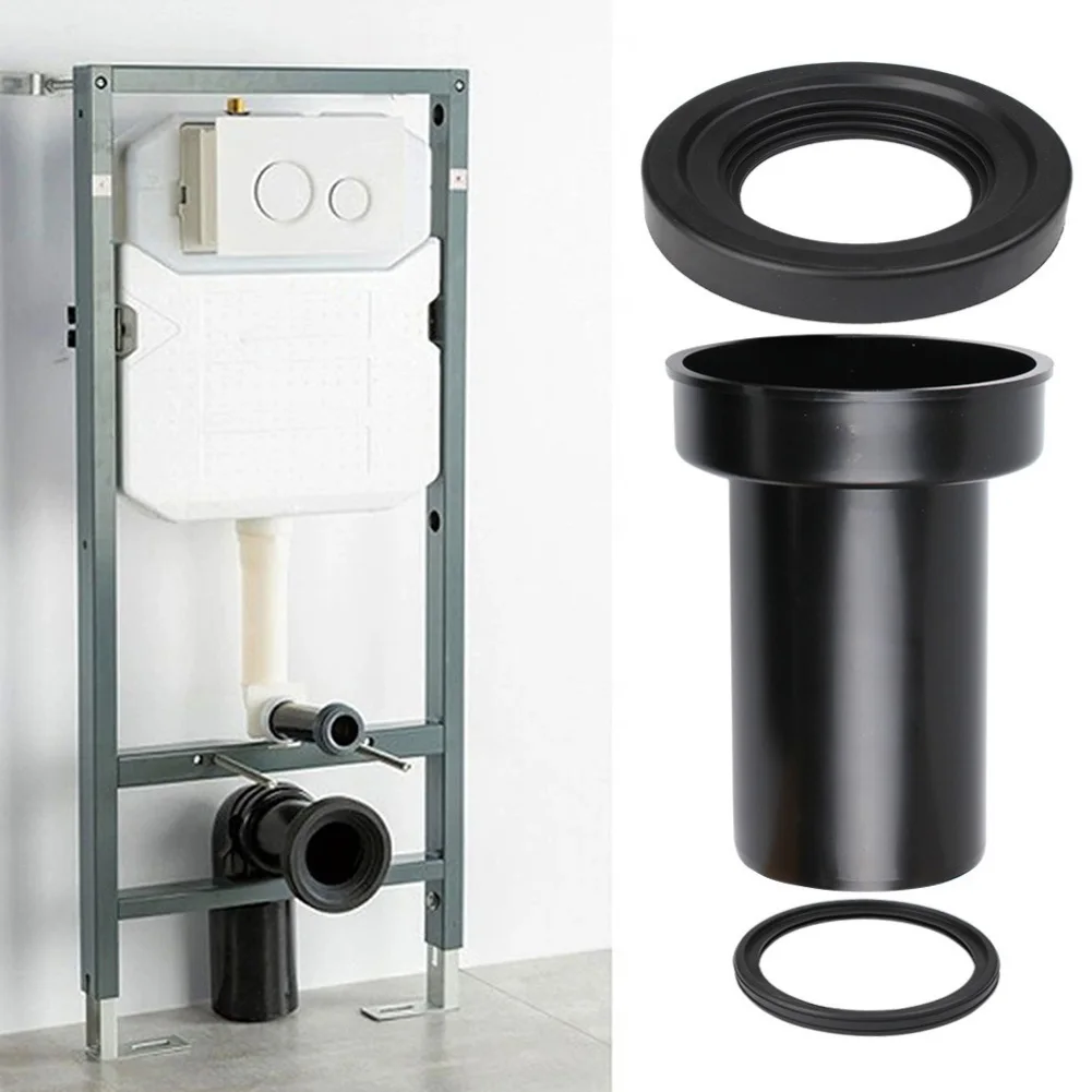 Sewage Connector Toilet Drain Pipe Bathroom Repair Thick Sealed Hose Easy DIY Installation For Wall-mounted Toilets