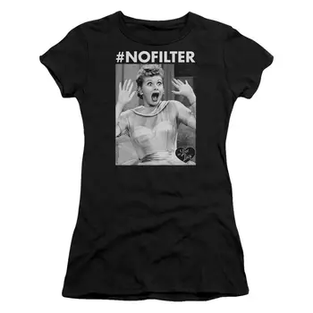 我愛露西 無濾鏡女款和青少年黑色T卹 10 最佳銷售 我愛露西 - №6