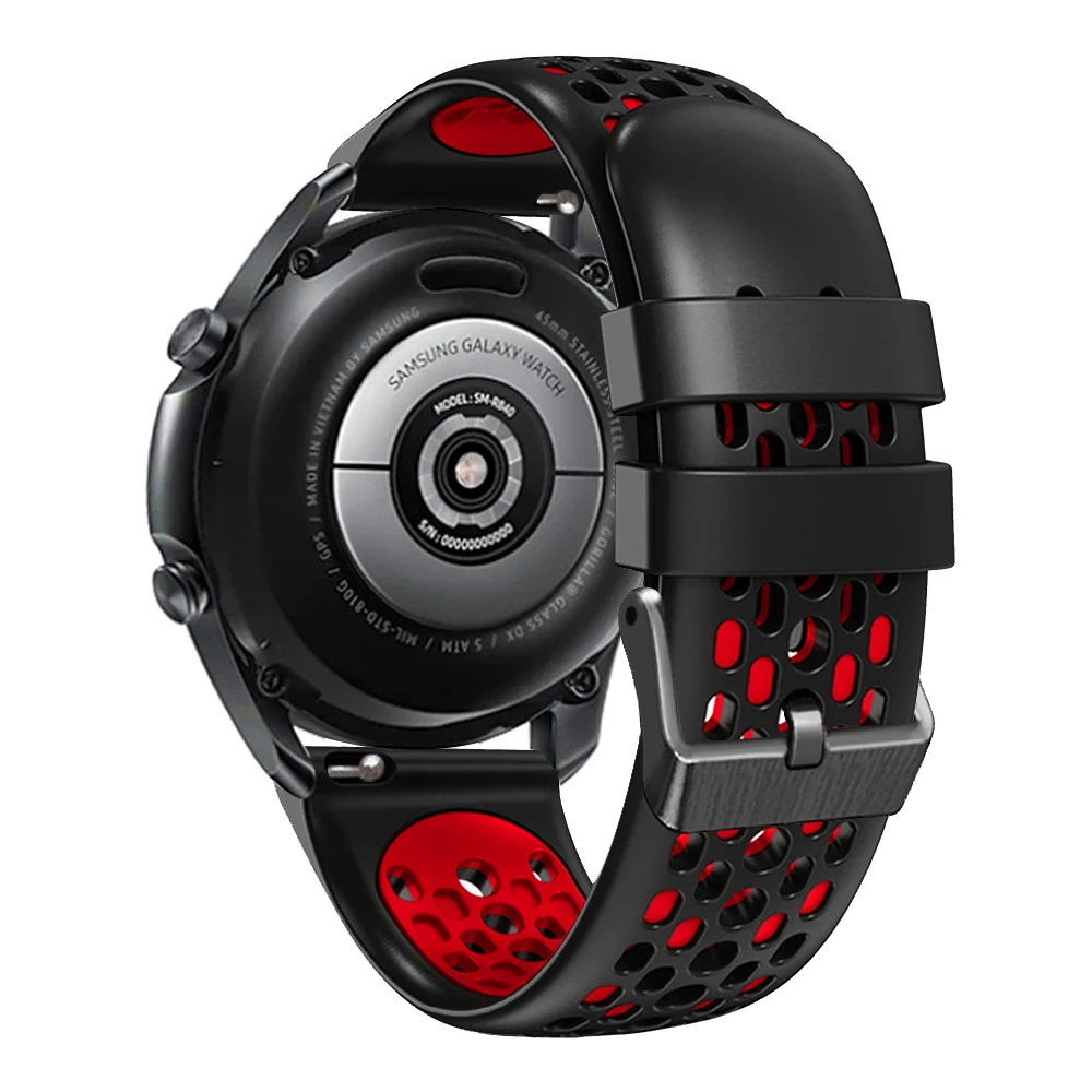 Zamiennik 22mm pasek do Huawei Watch4/zegarek 4 Pro silikonowa opaska do Huawei Watch GT 2 3 GT2 GT3 Pro 46mm bransoletka na nadgarstek