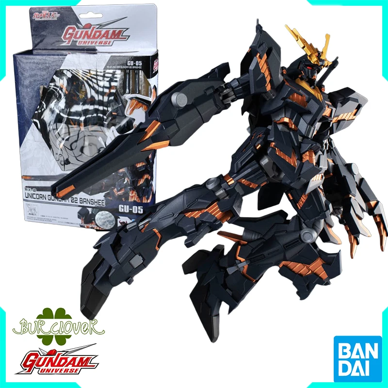 

Подлинная фигурка Bandai Gundam Universe GU-05 Unicorn Gundam 02, обычная версия Banshee с лучниками и дополнительными руками