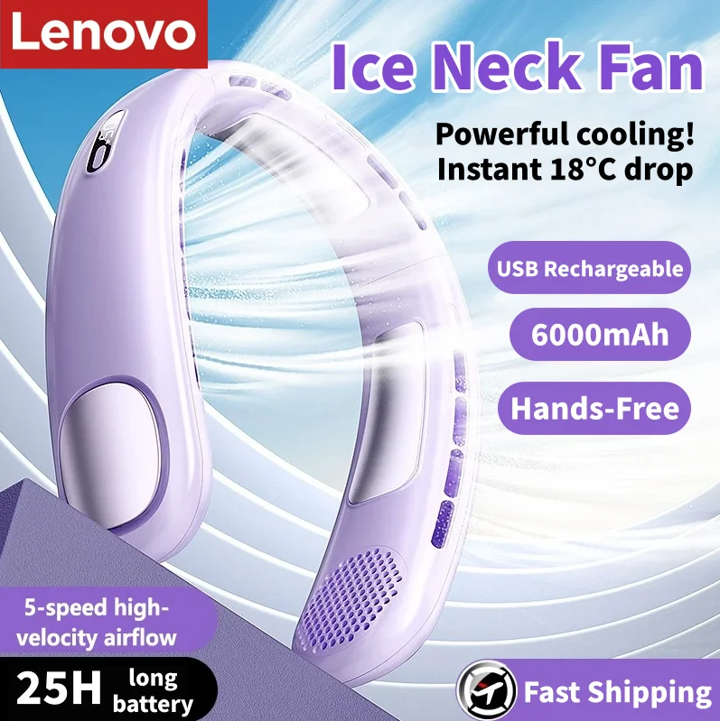 #71 Wearable Neck Fans Discount Picks