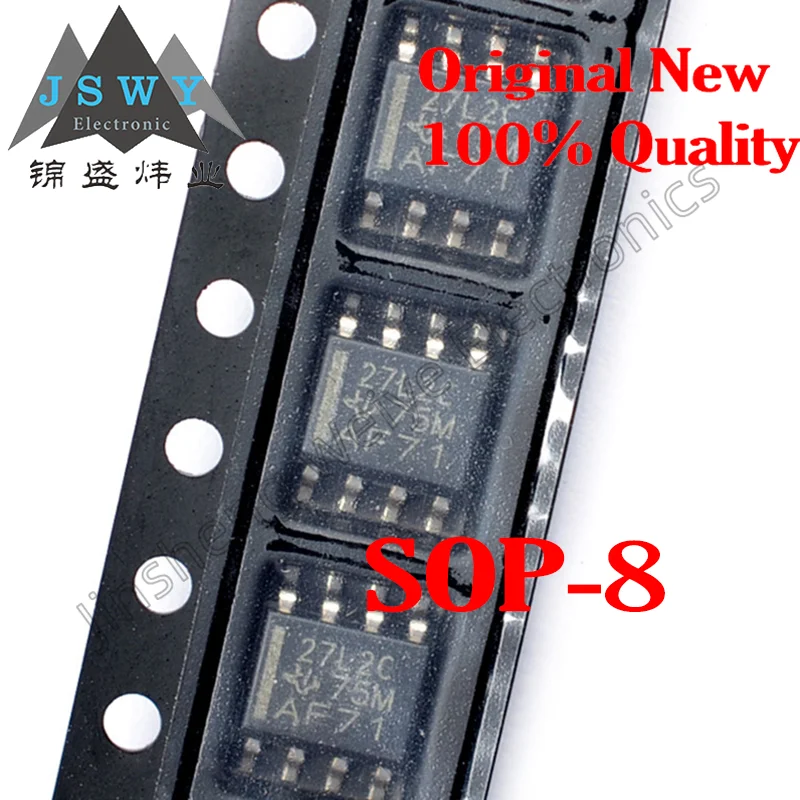 

(10-50 pieces) TLC27L2CDR 27L2C SOP--8/Dual precision operational amplifier chip/100% original brand new/in stock/fast delivery