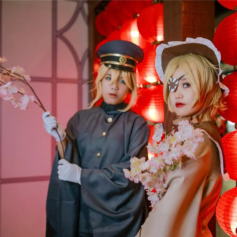 神代沢桜-コスプレ衣装-木之本凛-兄弟-ボーカロイド-木之本ツイン-ルカ-アニメ-ゲーム-コンベンション衣装