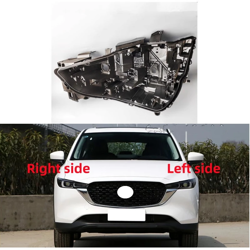 

Для Mazda CX5 CX-5 2022 2023, основание фары, дом для фар, задняя крышка, автофара, черная задняя задняя оболочка