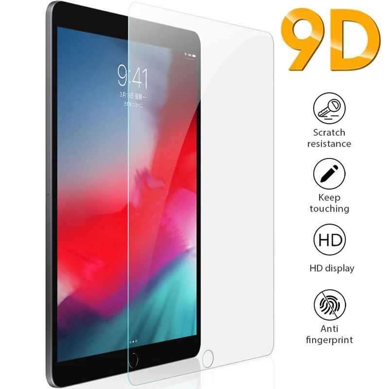 9H Tempered Glass For iPad 10th 10.9 Air 5 4 10.9 Pro 11 2022 Full Screen Protector for Ipad Mini 6 Air 3 10.5 10.2 7th 8th 9th