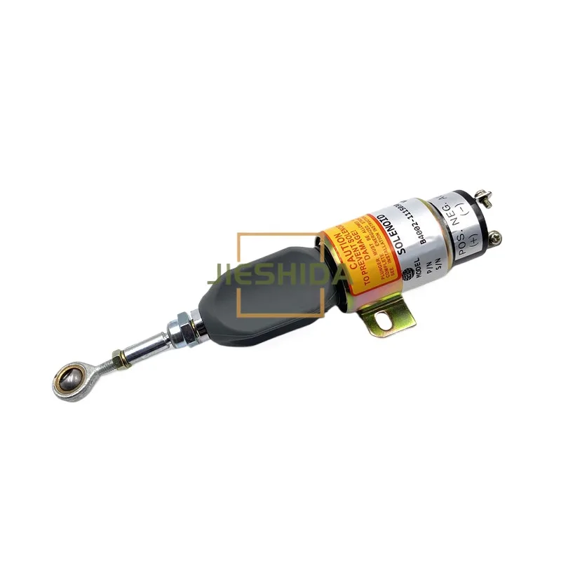 For Komatsu PC60/120/200-7 flameout solenoid valve B4002-1115030 flameout switch oil cut-off valve excavator accessories