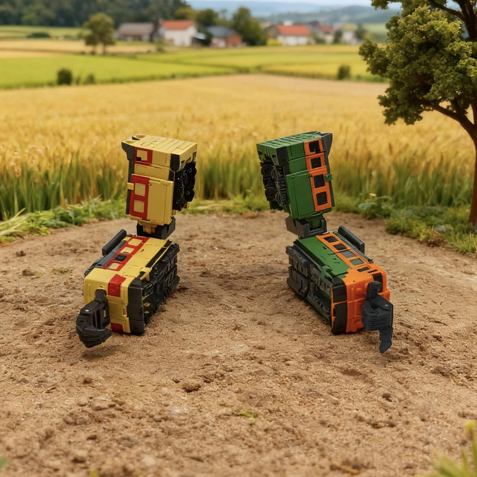 ชุดของเล่นแปลงร่าง ซิ่ย่าง คัลเจอร์ ไรเด็น คอมไบน์เนอร์ เทรน ฟอร์ซ รุ่น SY-02 - หมายเลข 005 ยามาชิโร่ และ หมายเลข 006 ริโอกุจิ