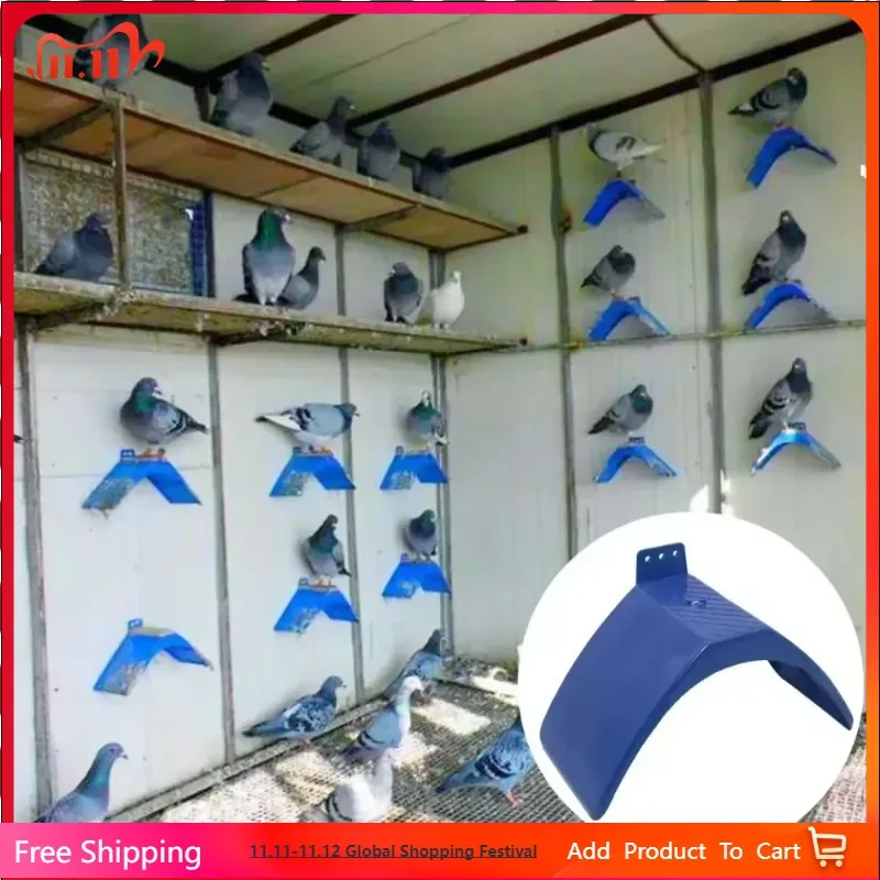 

20 Pcs Dove Rest Stand Lightweight Pigeon Perches Plastic Birds Roost Holder Pigeons Dwelling Frame for Parrots and Other Birds