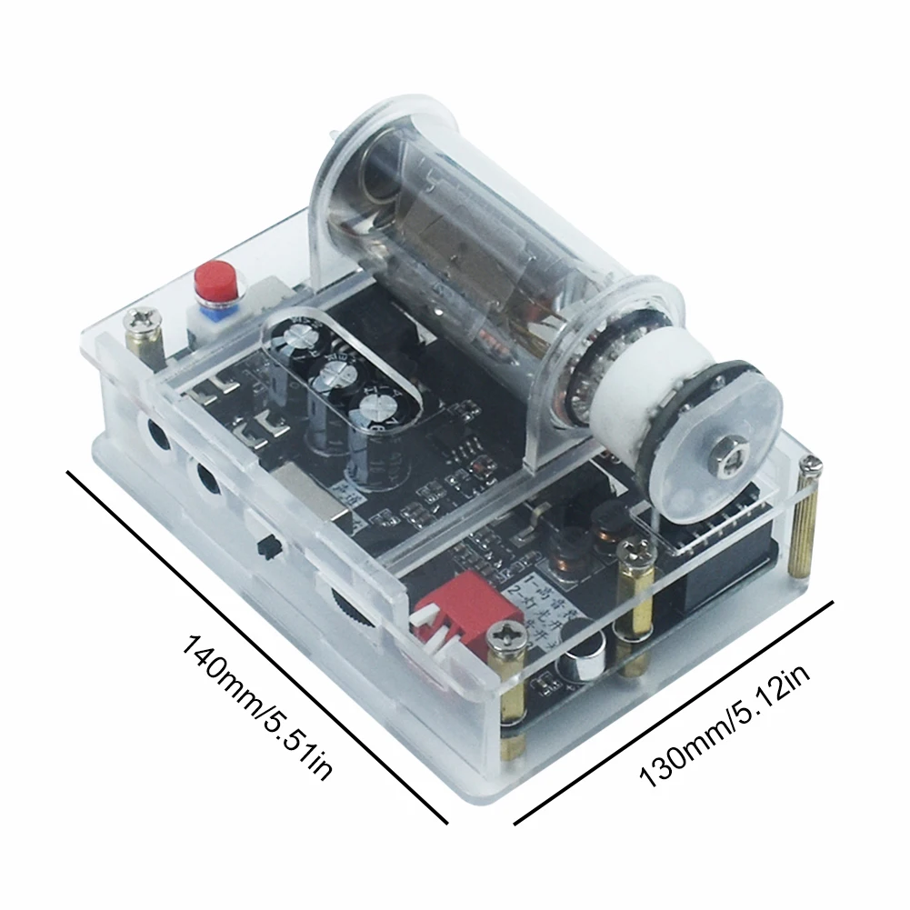 مؤشر مستوى الفلورسنت الصوتي ، مضخم أنبوب عتيق ، لوحة تشغيل سهلة الاستخدام ، USB DC ، 5 فولت ، 6E2