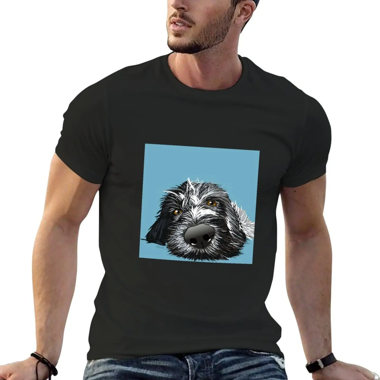 German Wirehaired Pointer T-Shirt graphic t shirts new edition oversized t shirt t shirt for men