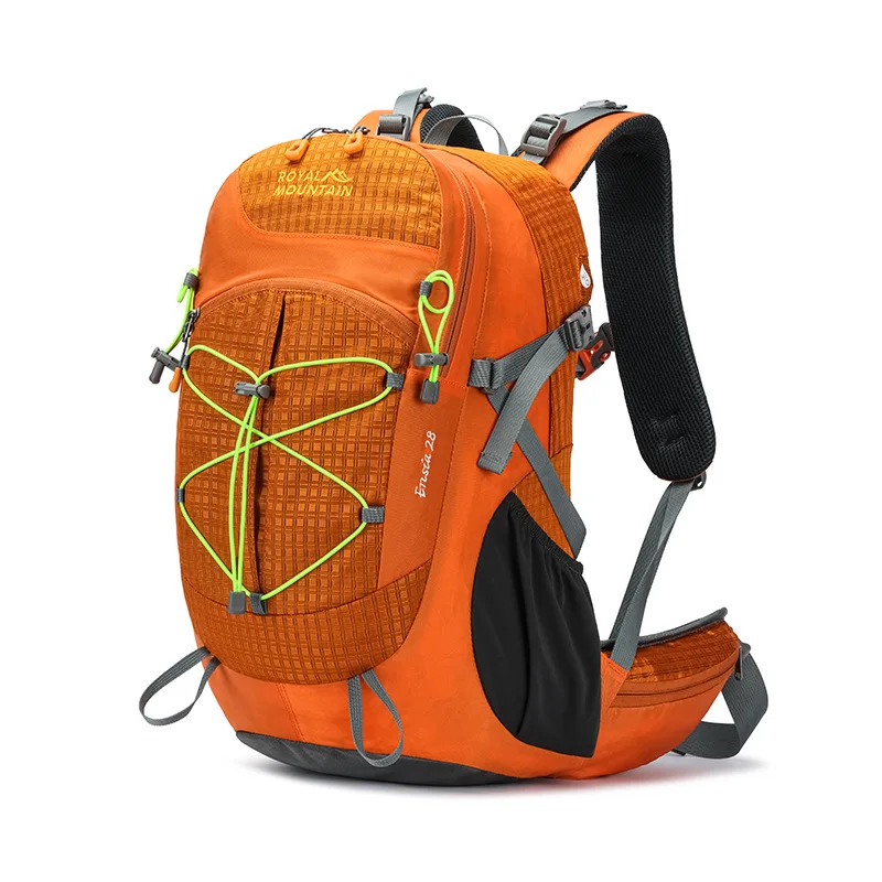 

35L Hiking Trekking Backpack with Backplane Waterproof Cover Men Women Camping Luggage Travel Bags Outdoor Sports Bag