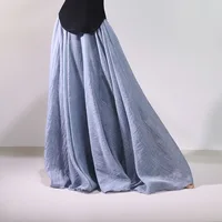 2026 Women Cotton And Linen Long Skirts High Waist Good Quality Women Summer Boho Maxi Skirts Brand Faldas Femme Streetwear - Image 4
