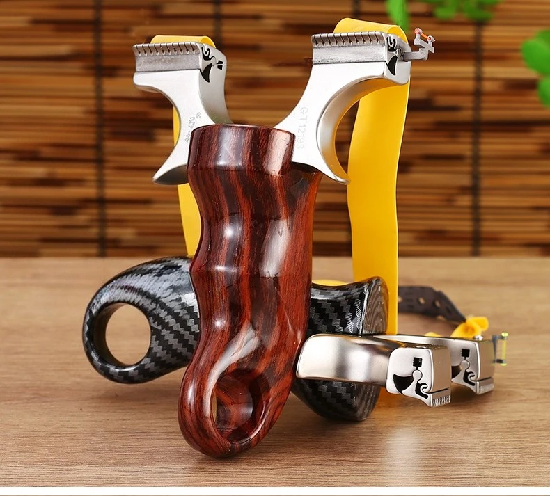 

Трехгенерационная рогатка «Драконий зуб» из нержавеющей стали с быстрым приводом, высокоточное снаряжение для охоты и кемпинга на открытом воздухе