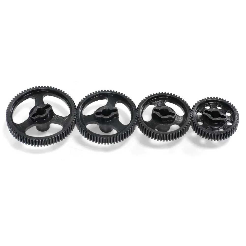 Acciaio 48P 48T 55T 62T 70T ingranaggio cilindrico trasmissione per TRAXXAS 1/10 4-Tec 2.0 3.0 RC parti di aggiornamento auto accessori