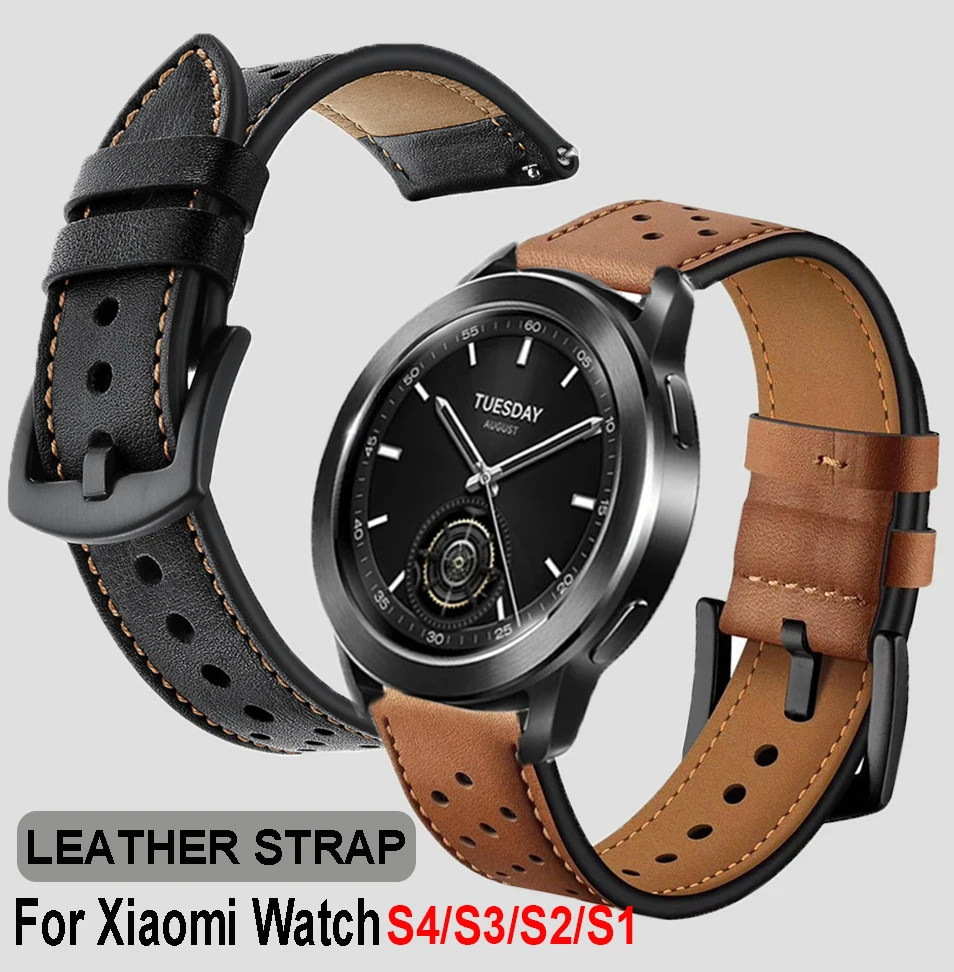 Leather Watchband F… - image