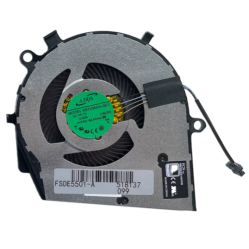 Nowy wentylator chłodzący CPU do DELL Vostro 15 5501 5502 5508 5509 Inspiron 7405 5406 5400 5505 Latitude 3410 3510 E3410 E3510 — zdjęcie produktu 3