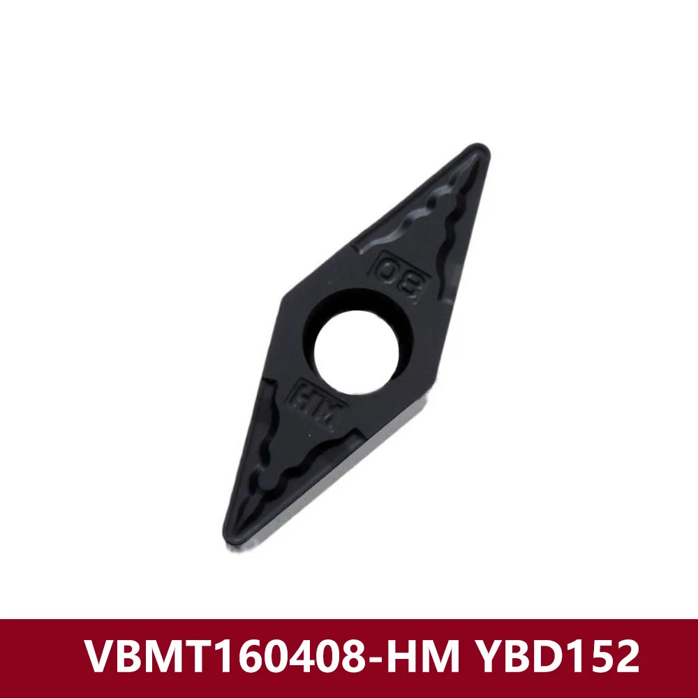 Internal Turning Tool VBMT332-HM VBMT160408-HM YBD152 Original VBMT 160408 HM Carbide Inserts CNC Lathe Cutter VBMT1604 VBMT16