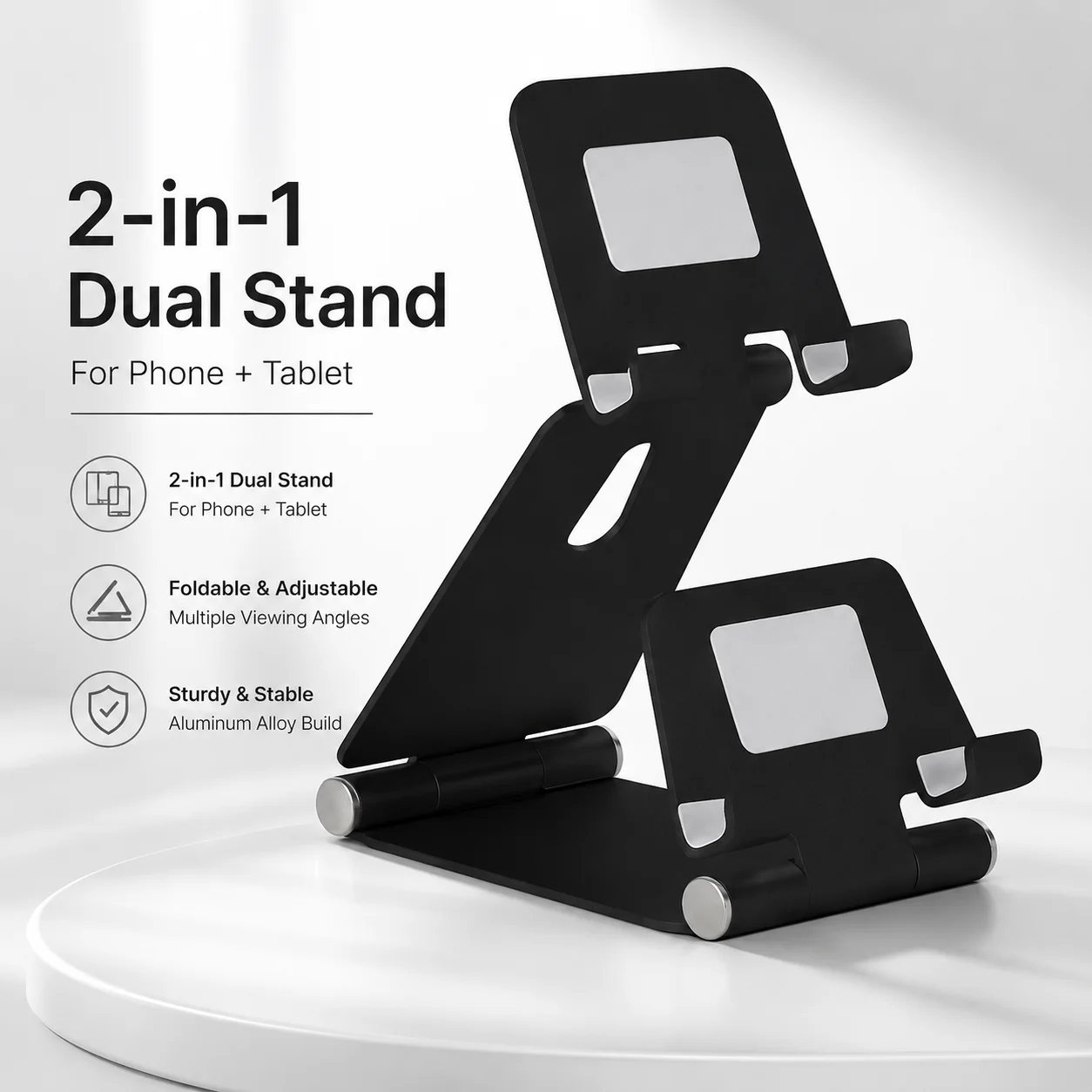 Multi-Angle 2 in 1 Aluminum Ph - огляд і ціна Iphone Tablet Accessories