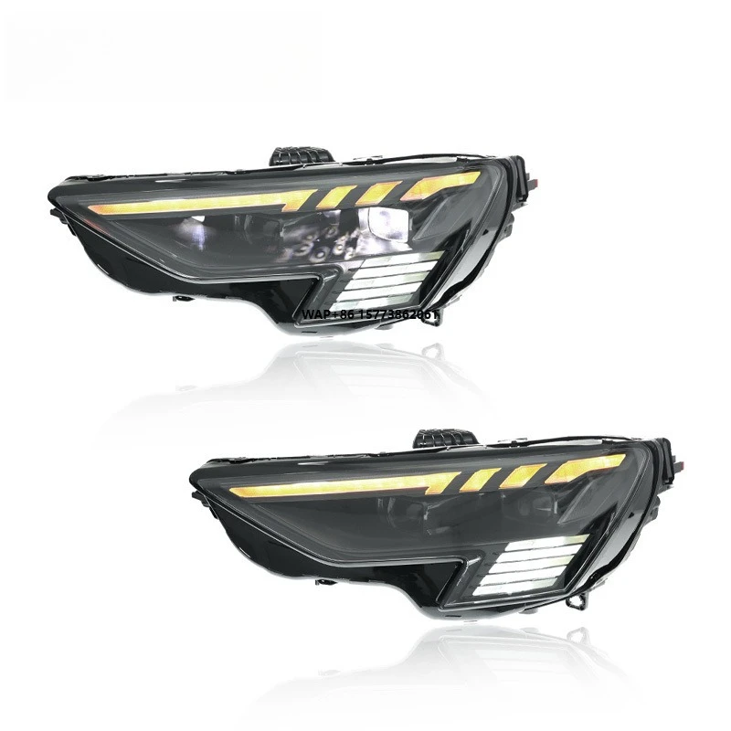 

1 Unit for 21-24 A3 Headlight Assembly Modification Matrix, High-end LED Lens, Daytime Running Light, Flowing Steering