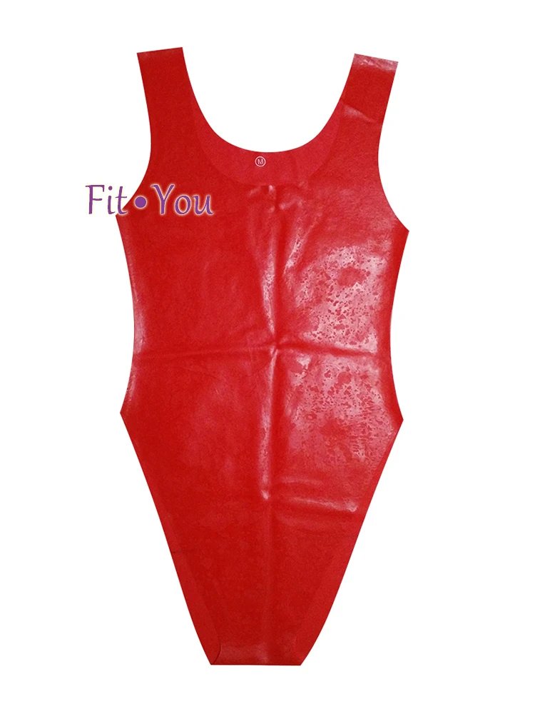 Latex Swimsuit fetish straitjacket tights sexy bodysuit classic Catsuits exotic suits seamless rubber style