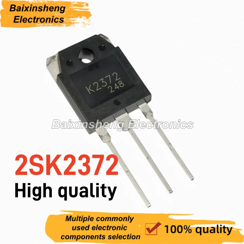 10PCS New 2SK2372 TO-3P 500V 25A MOSFET For Welding Machine Power Supply Inverter K2372