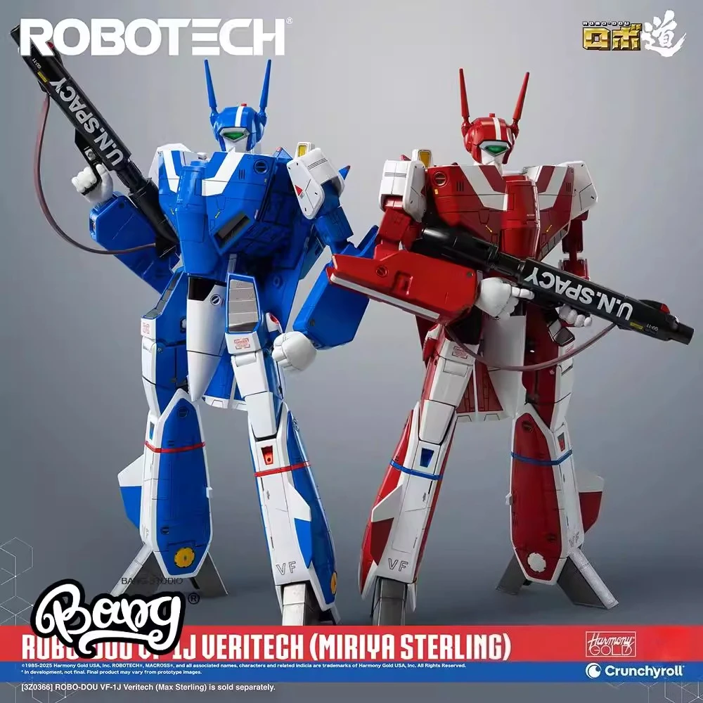 

Threezero Space Fortress Robotech Robo-dou VF-1j MAX Maximillian Sterling MIRIYA Ster ling Veritch Fighter 3A Toy Mecha