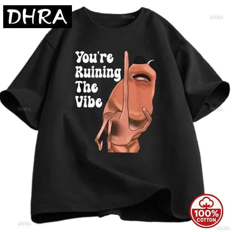 

Summer Funny T Shirt Trendy Cotton Short Sleeve Round Neck Tshirt Streetwear Men's Printed T-shirt Mens Clothes Clothes Hot Sale