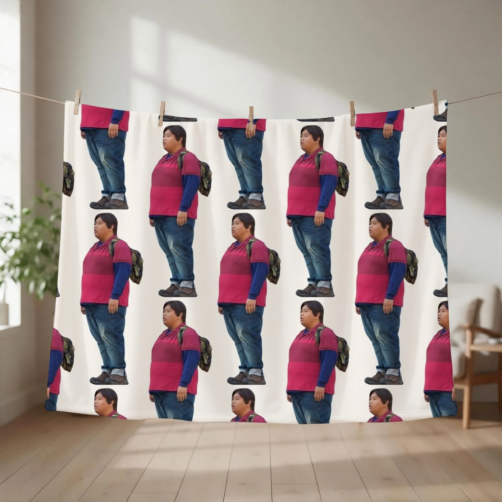 Ned Leeds Standing Throw Blanket Winter beds Soft Plaid Softest Sofa Blankets