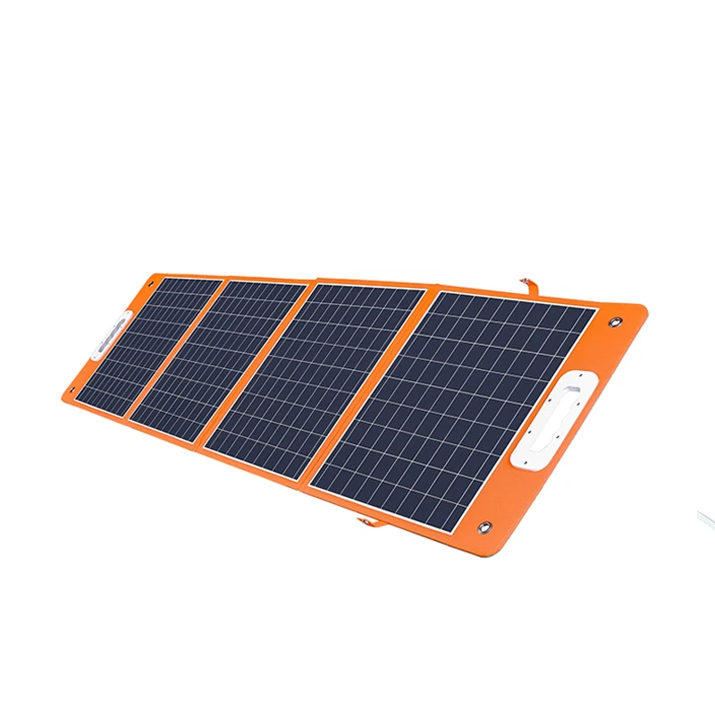 

100W Easy To Carry Power Charger Cell OEM Support Foldable USB Portable Sunpower Panel Outdoor Charging Solar Panel For Phone