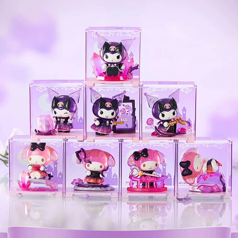 

Sanrio Family My Melody & Kuromi Vine Secret Land Series Micro Box Pro Blind Box Ornament Desktop Decoration