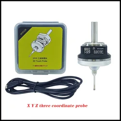 Free shipping Latest CNC V6 anti-roll 3D Touch Probe edge finder to find the center desktop probe compatible with mach3 and grbl