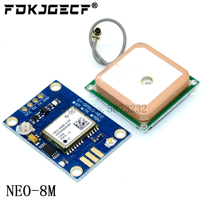 GY-NEO6MV2 GY-NEO7MV2 GY-NEO8MV2 NEO-6M NEO-7M NEO-8M GPS Module with Flight Control EEPROM MWC APM2.5 large antenna for arduino